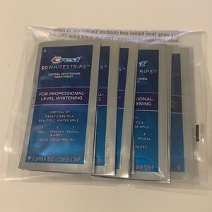 Crest 3D Whitestrips 17 Singles Exp 12/21